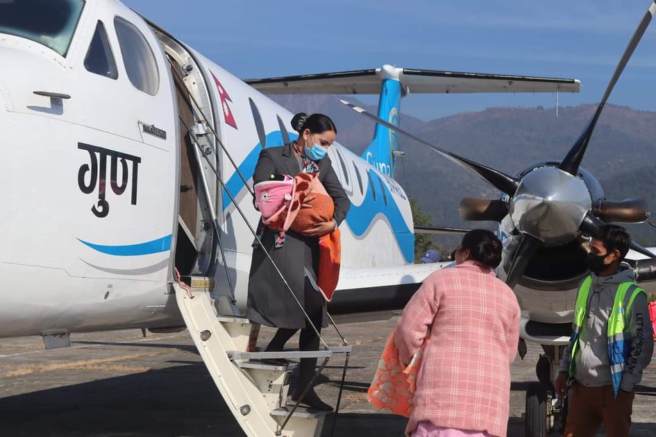 गुण एयरलाईन्सले काठमाडौं—सुर्खेत उडान थाल्यो